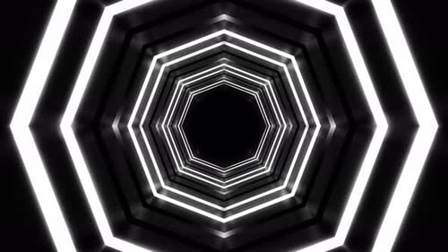 Bucle de fondo túnel abstracto