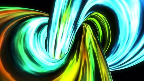 Infinity Lights Energy Background