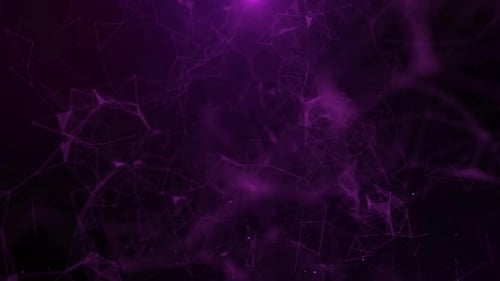 Abstract Purple Plexus Connection Background Animation