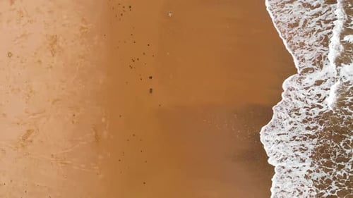 Wexford, Ireland - Aerial view of Ballymoney beach
