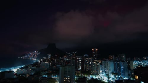 Timelapse da cidade do Rio de Janeiro vista de Ipanema