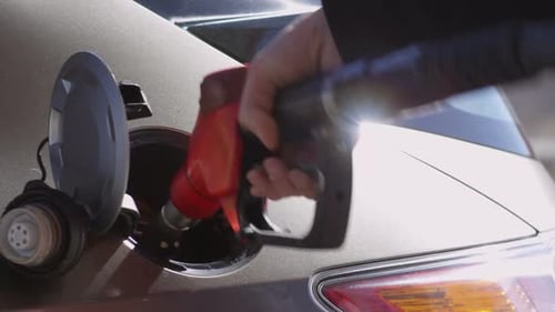 Filling Car Tank with Fuel
