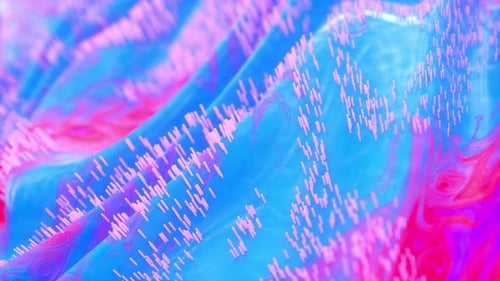 Fondo de forma colorida que fluye líquido