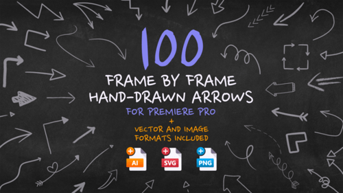 100 Frame By Frame Animated Arrows