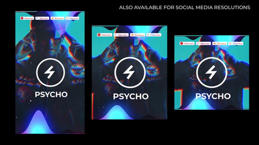 Cover for Psycho Music Visualizer