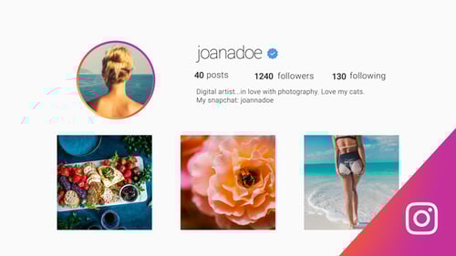 Promoción de Instagram