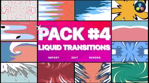 Liquid Transitions Pack 04 | DaVinci Resolve