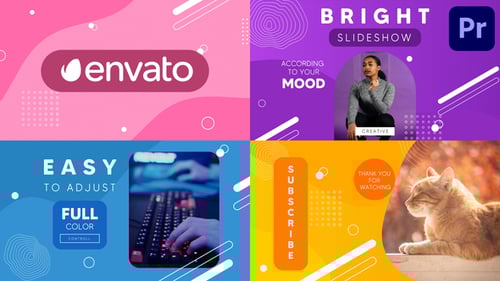 Fresh Liquid Slideshow | Premiere Pro