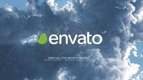 Cloud Logo Title Opener