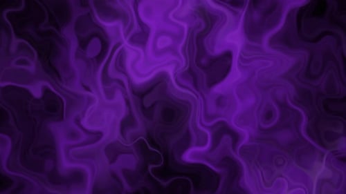 Seamless Looping Abstract Purple Liquid Flowing Motion Background