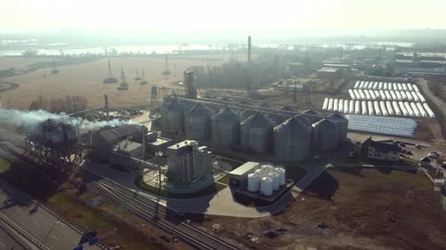 Landscape Grain Elevator