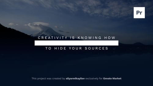 Minimalist Animated Titles for Premiere Pro