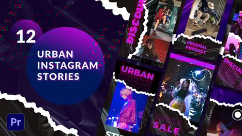 Urban Style Stories | Premiere Pro MOGRT