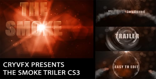 Dramatic Smoke Reveal Cinematic Trailer Opener