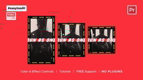 Dynamic Vertical Sport Opener with Glitch Text Effects