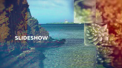 Presentación de diapositivas Glass Upbeat