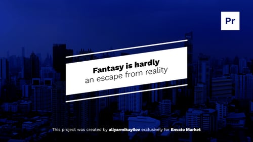 Dynamic Kinetic Text Animation with Modern Titles