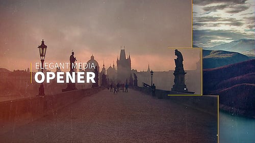 Elegant Cinematic Slideshow for Dynamic Media Presentation