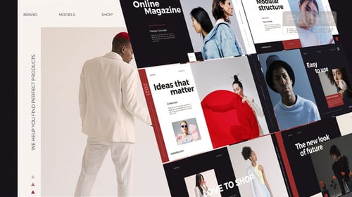 Modern Fashion Magazine Promo Template