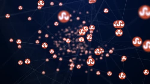 Stumble Icon Verbindungsnetzwerk