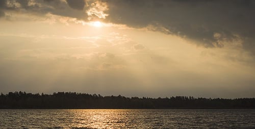 Dawn At The Lake Time Lapse