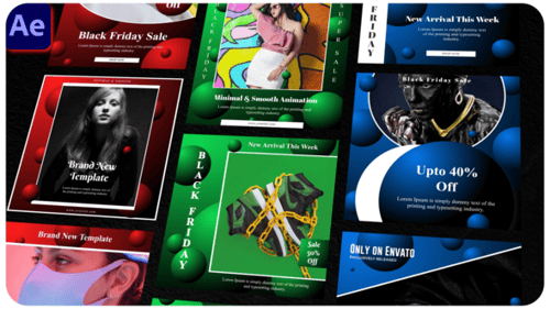 Dynamic Social Media Sales Posts Template