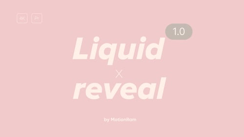 Liquid Logo Reveal - Premiere Pro