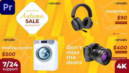 Autumn Sale Promo MOGRT