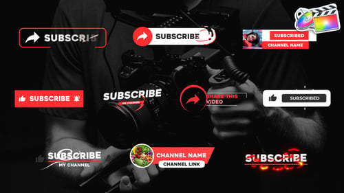 Subscribe Lower Thirds | FCPX