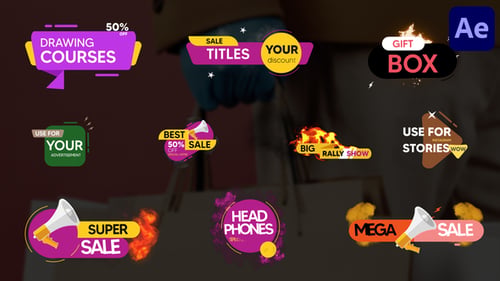 Sale Titles | After Effects