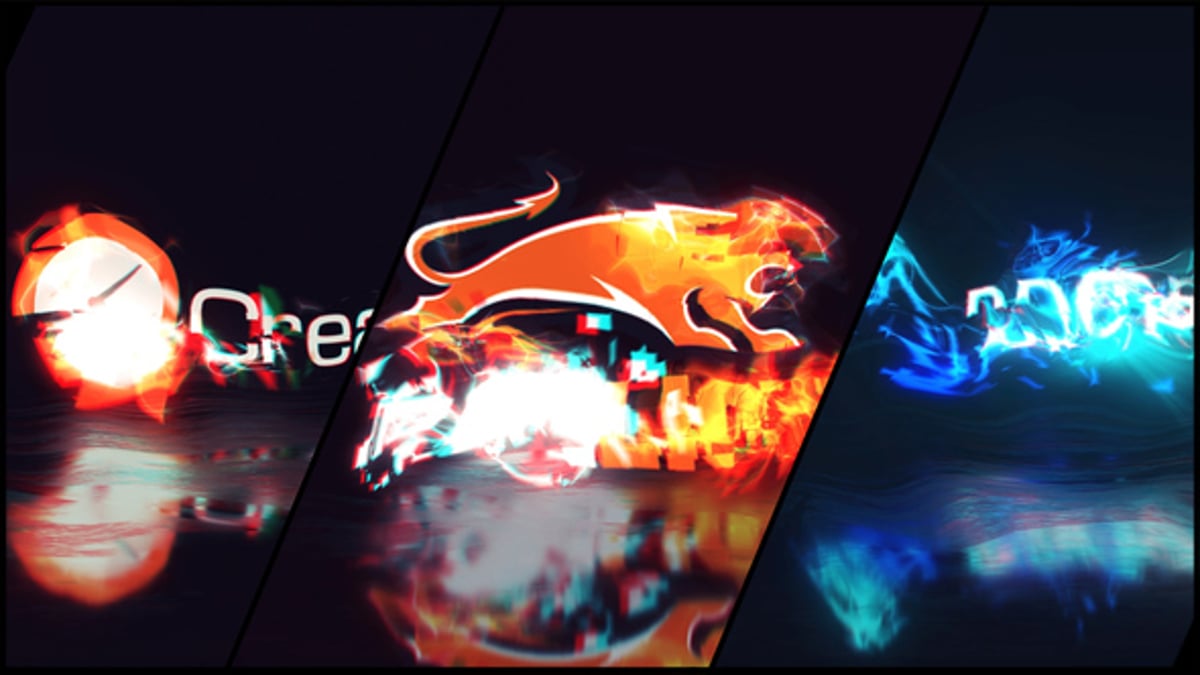 Energetic Abstract Glitch Logo Reveal Animation, Logo Stings ft. logo