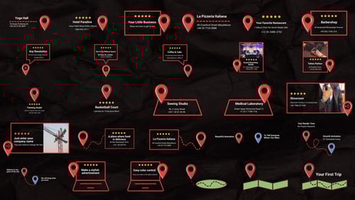 Íconos de ubicación | After Effects