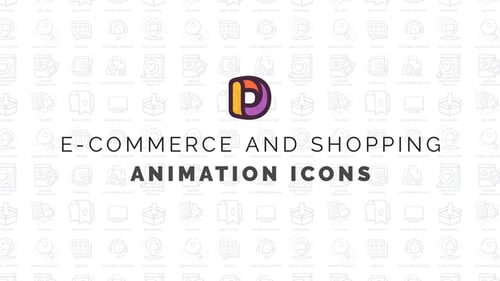 E-Commerce & Shopping - Animation Icons