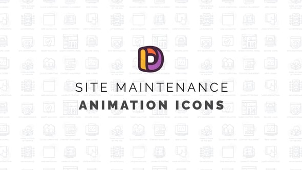 Site maintenance - Animation Icons, Elements ft. adaptive & animated ...