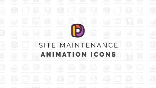 Site maintenance - Animation Icons