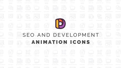 Seo & Development - Íconos de animación