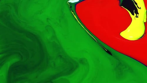 Abstract Colours Color Mixing Paint Background Texture