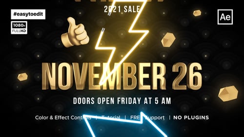 Black Friday Sale Promo