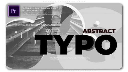 Abstract Typography Intro