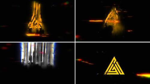 Dynamic Glitch Logo Reveal for Fast Digital Intros