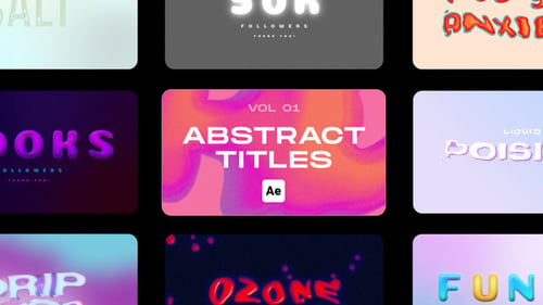 Abstract Titles Vol 01