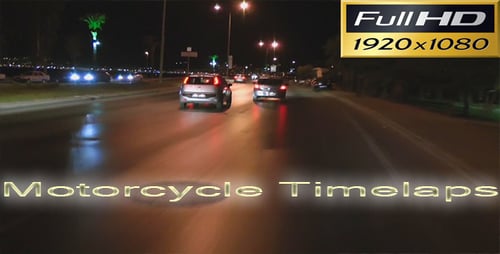 Driving Through City Streets at Night