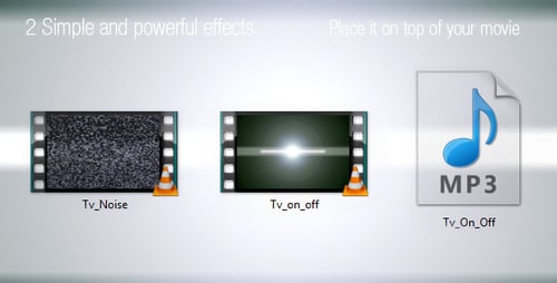 Tv On and Digital Noise