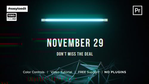 Glitch Cyber Monday Countdown Sale Promotion