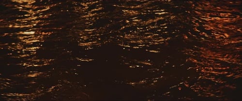 Colorful river waves