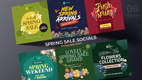 Spring Sale Socials Instagram Post