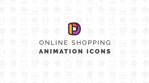 Online shopping - Animation Icons