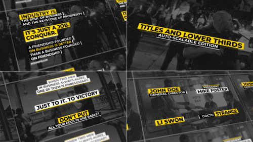 Lower Thirds Auto Scale | Premiere Pro