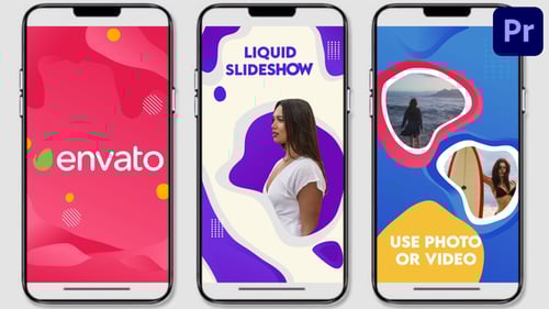 Fluid Motion Slideshow for Social Media Stories