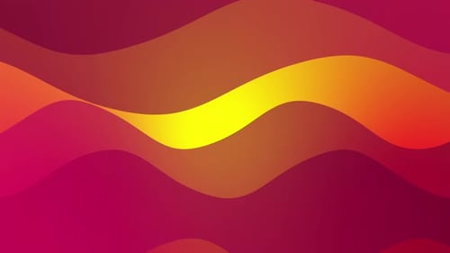 Flowing Abstract Wave Gradient Background Animation